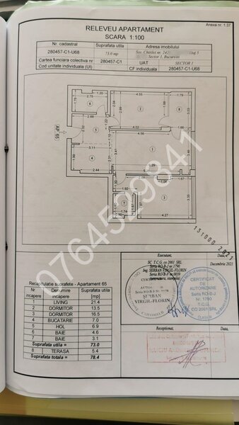 Atria Urban Resort faza 2, Sos. Chitilei 242, bloc 2021, loc parcare